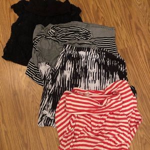 Bundle 4 maxi skirts- Merona, 2 vanity, lily star